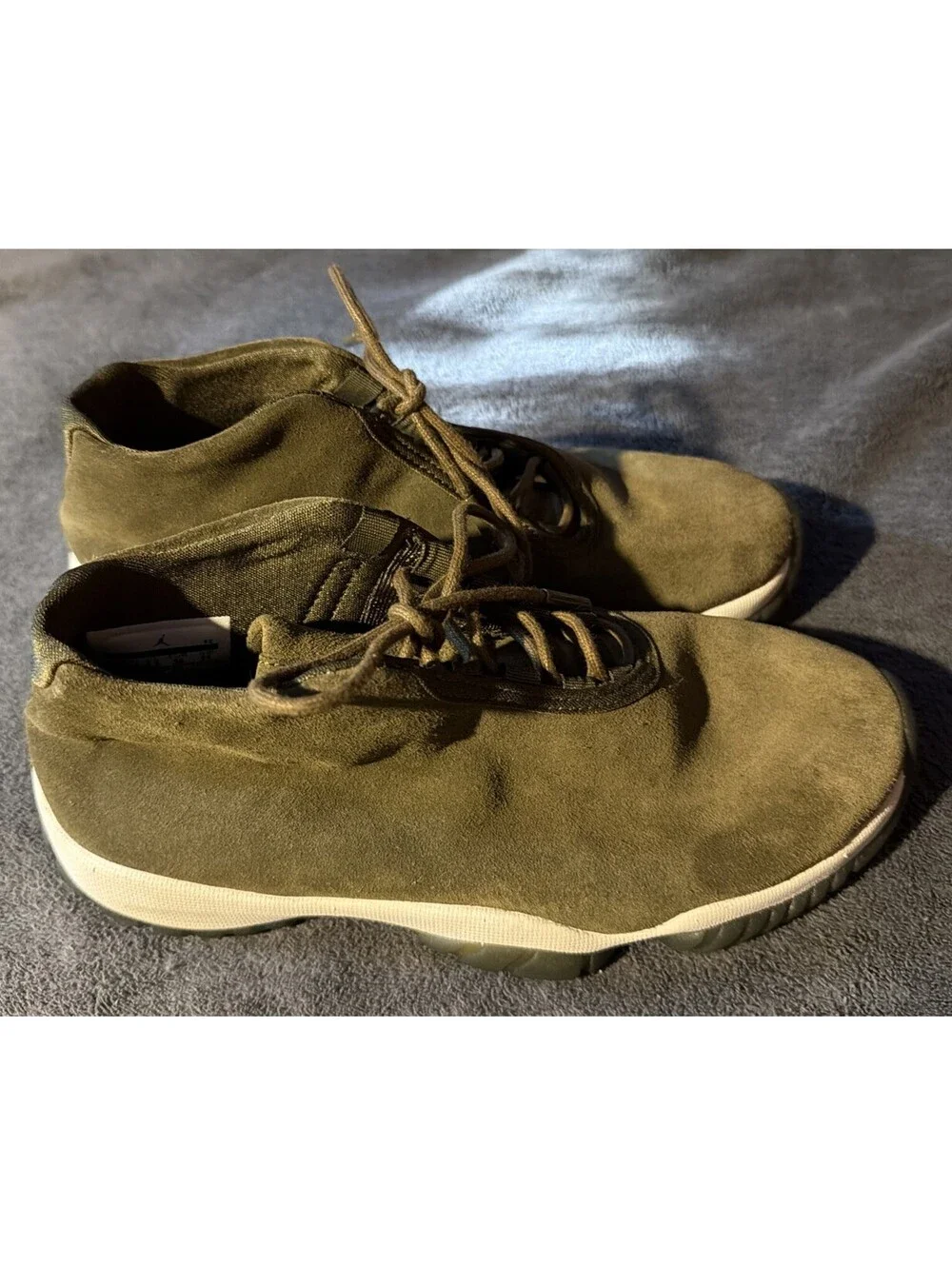 Nike Air Jordan Future Olive Canvas AR0726-300 Size 7